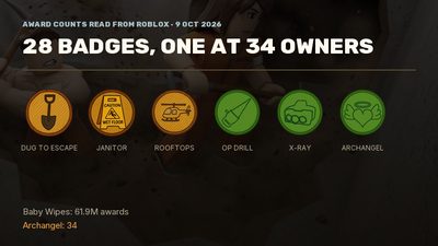 Badges and records screenshot