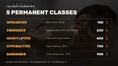 Classes and Diamonds screenshot