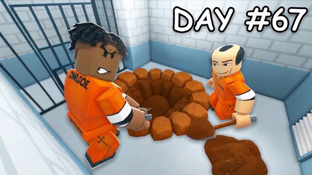 Two Dig to Escape inmates digging out of their cell together
