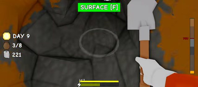 Digging through a layer underground in Dig to Escape